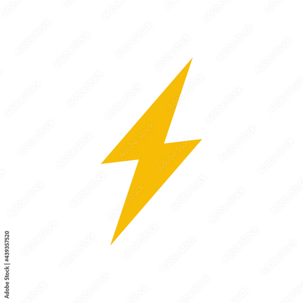 Flash icon symbol simple design Flash icon symbol simple design