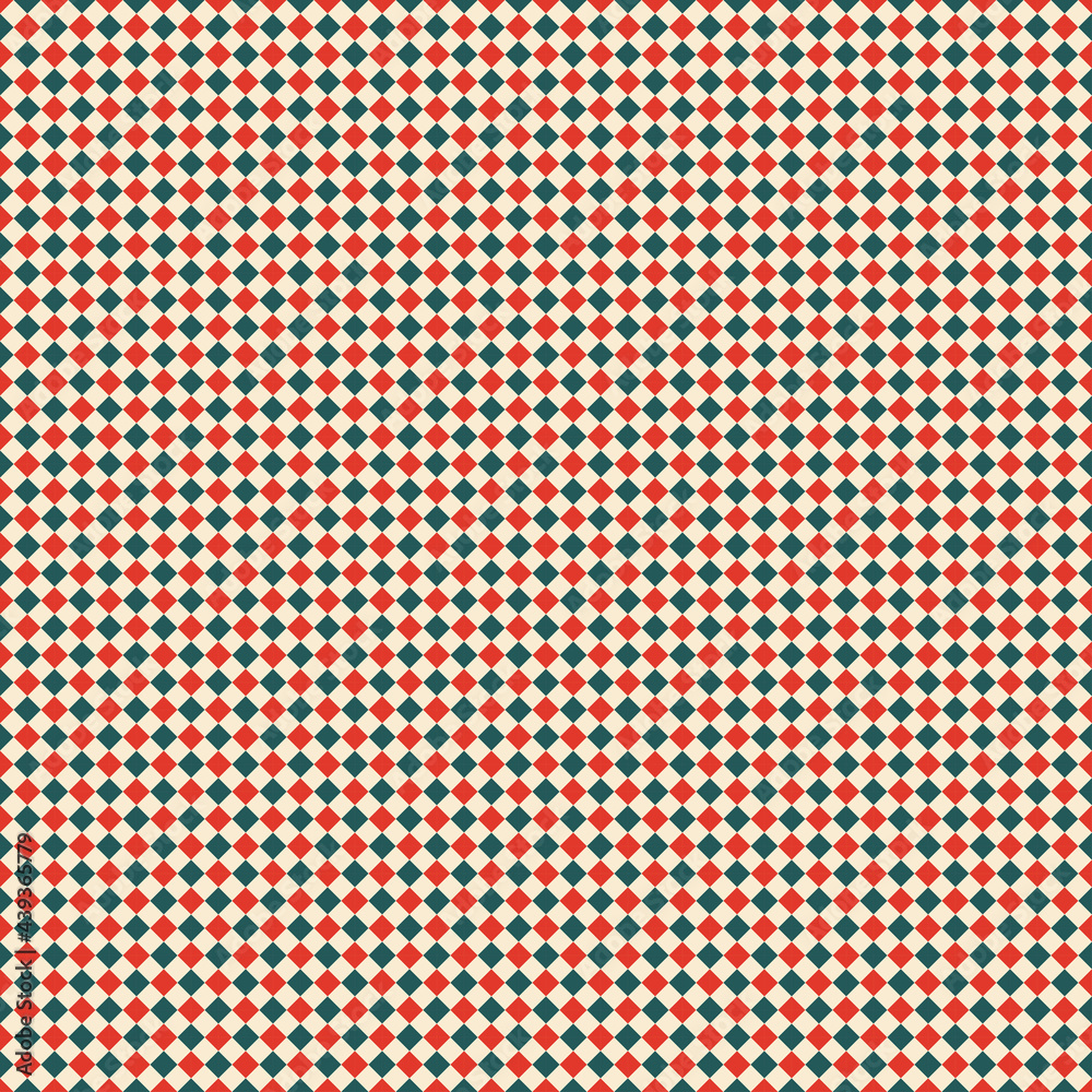 Blue and orange checkered pattern background Blue and orange checkered pattern background