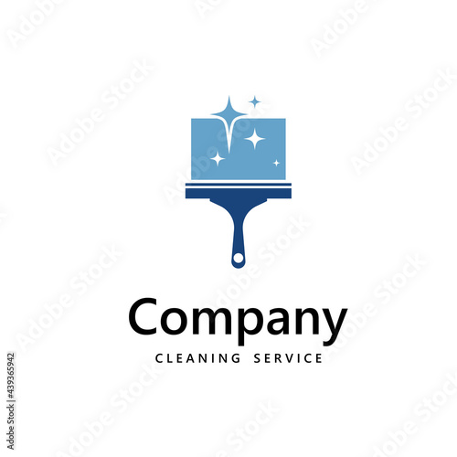 Cleaning logo and symbol ilustration vector template