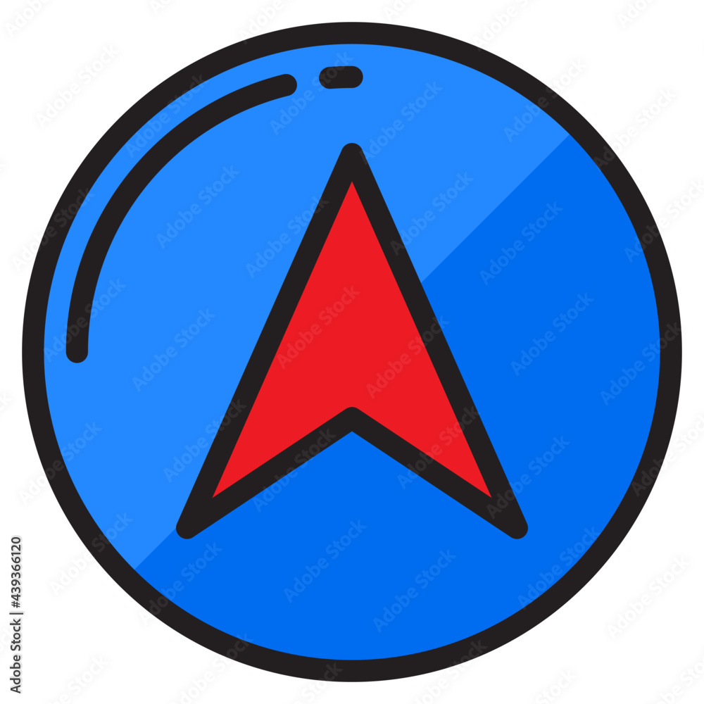 direction color line style icon direction color line style icon