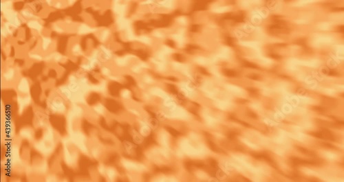 Animated digital stained camouflage pattern background in yellow.