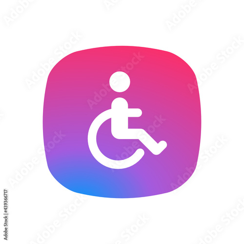 Wheelchair - Sticker