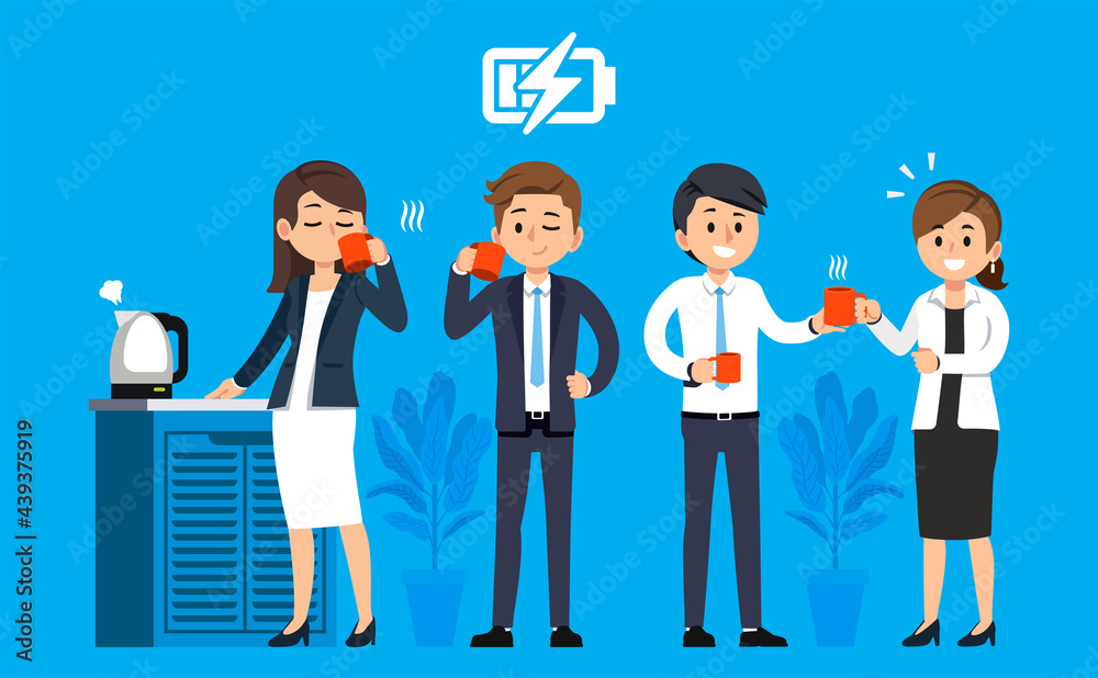 Coffee time with workmate. Opportunity to meet up with working friends for a relaxing hour. Coffee time with workmate. Opportunity to meet up with working friends for a relaxing hour.