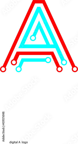 digital A  logo