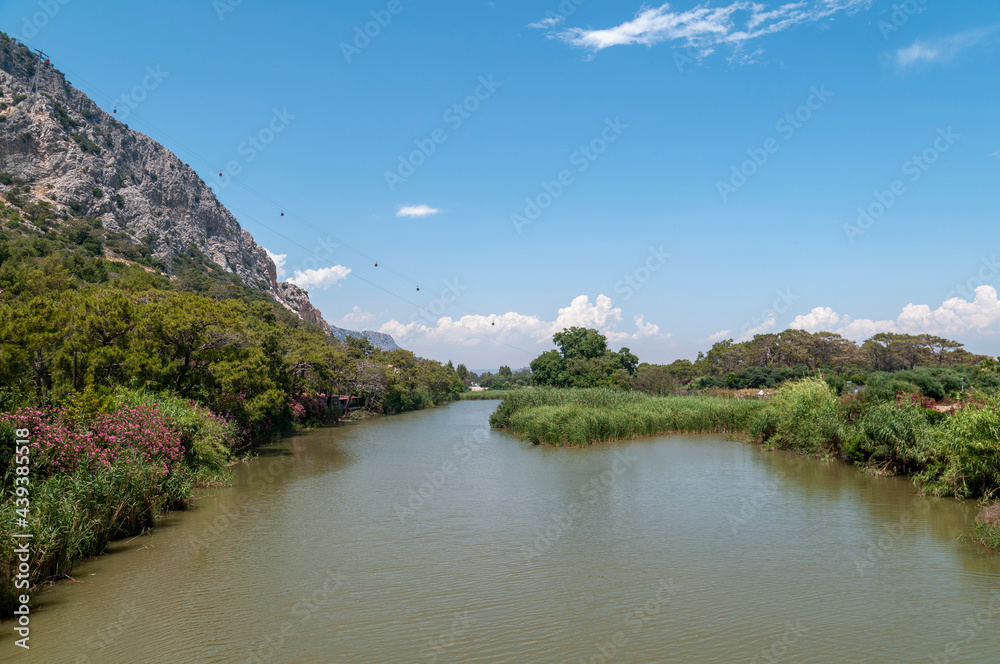 River in the mountains, Antalya, Sarısu River.