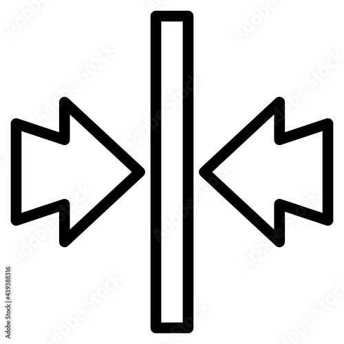 resize line icon