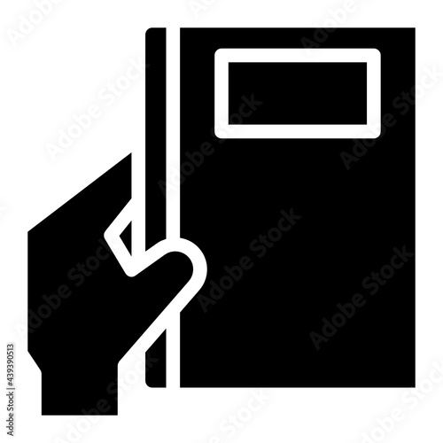 book glyph icon