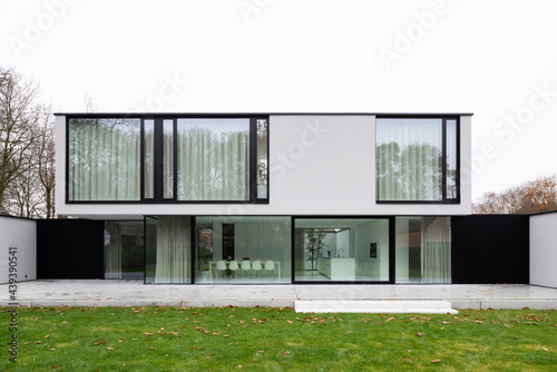 mansion and terrace