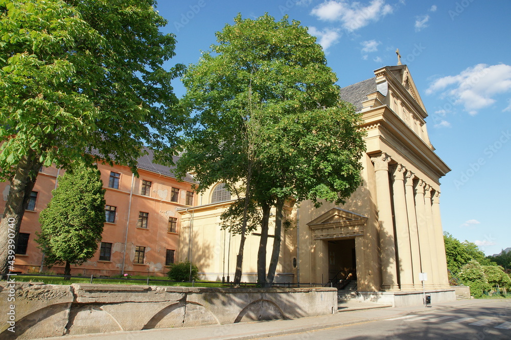 Fototapeta premium Olsztyn. Zatorze. Kościół Chrystusa Króla. Polska - Mazury - Warmia.