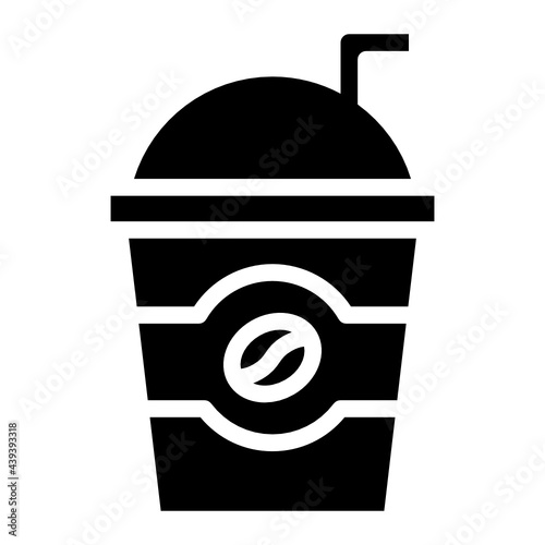 take away glyph icon