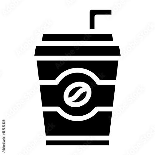 take away glyph icon