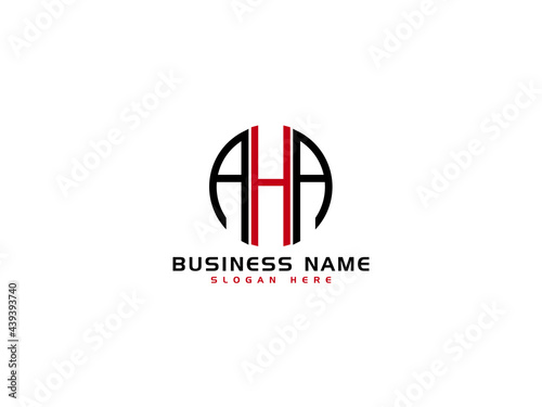 Letter AHA Logo Icon Vector Image Design For All Business