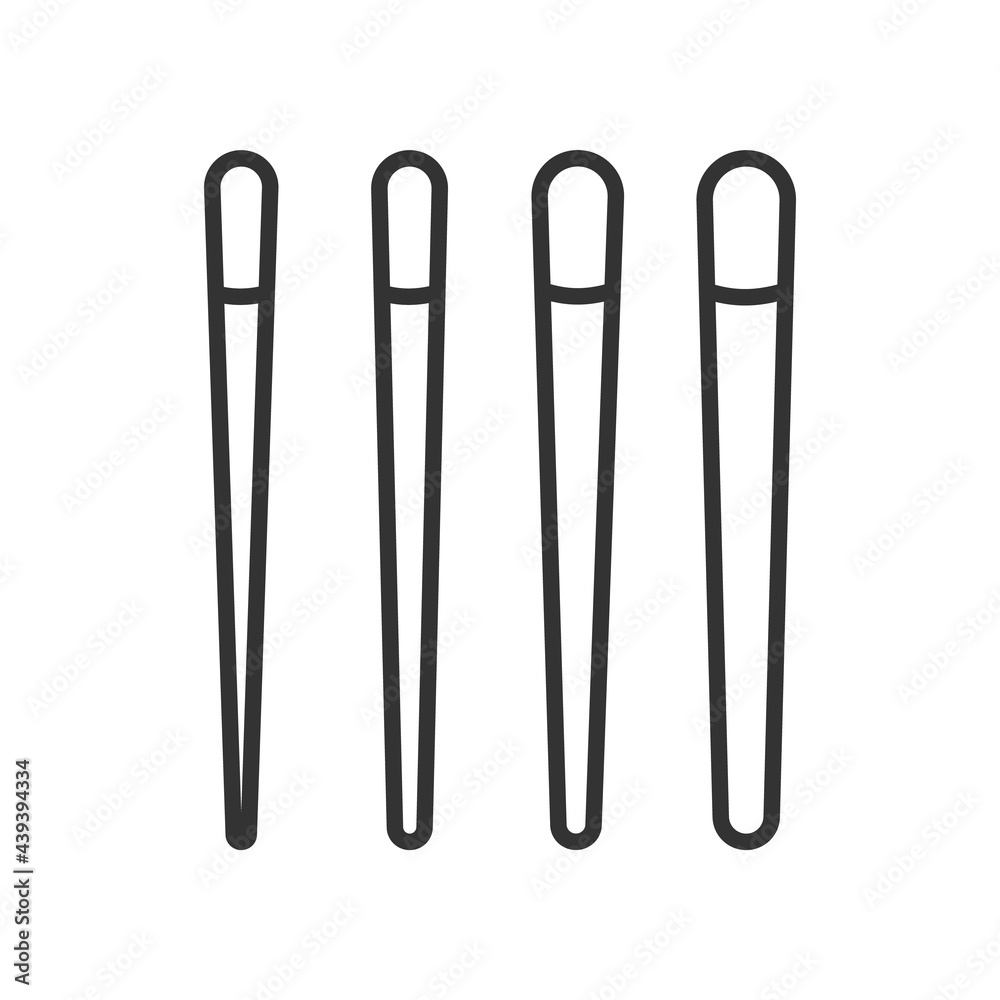 Gutta percha pellets linear icon. Endodontics Gutta-percha cones in a set of different sizes for obturation root canal treatment. Material for filling. Thermoplastic pins. Vector illustration Gutta percha pellets linear icon. Endodontics Gutta-percha cones in a set of different sizes for obturation root canal treatment. Material for filling. Thermoplastic pins. Vector illustration