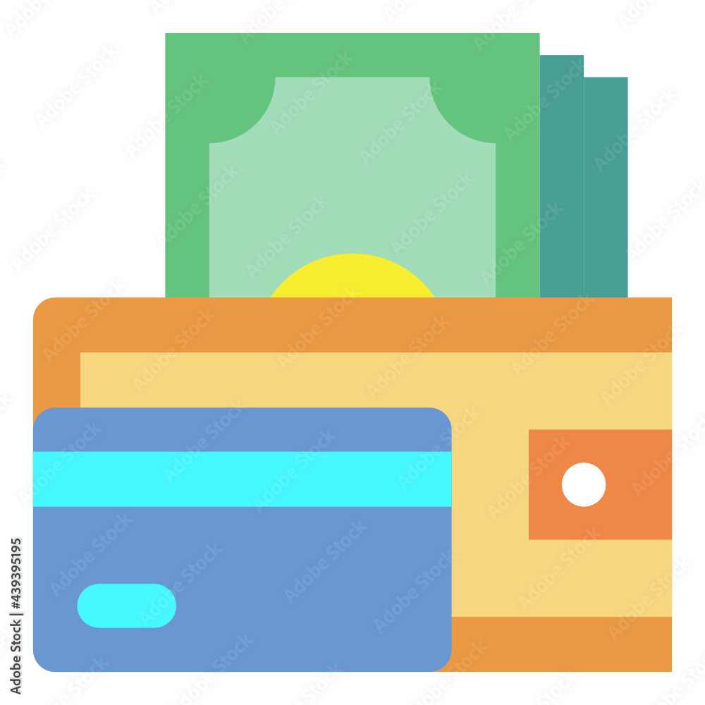 wallet flat icon wallet flat icon