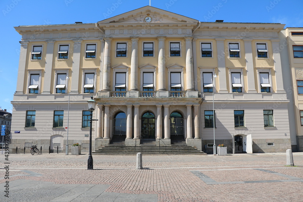 Naklejka premium Town hall at Gustav Adolfs torg in Gothenburg, Sweden