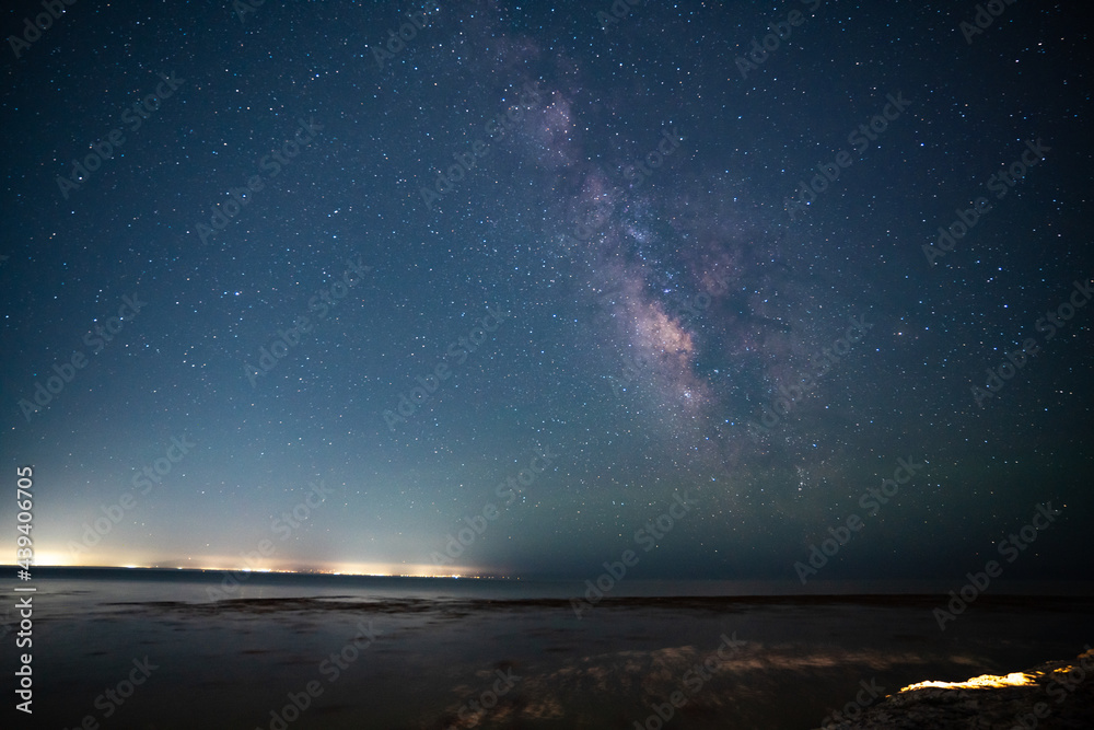 Milky Way off the coast of Santa Cruz, CA