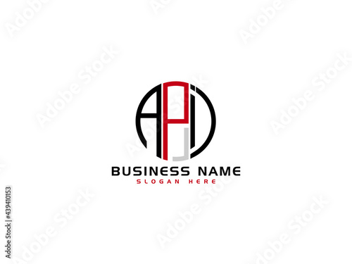 Letter API Logo Icon Vector Image Design For All Business