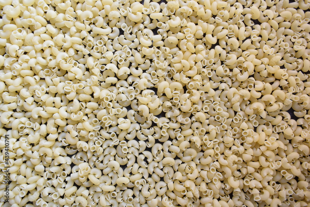 Fototapeta premium Raw whole dried Macaroni pasta