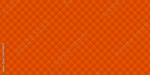 Orange squares background. Seamless vector illustration. 