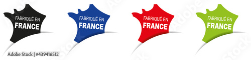 CARTE DE FRANCE FABRIQUÉ EN FRANCE