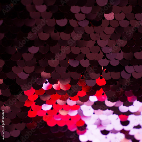 multicolored sequins