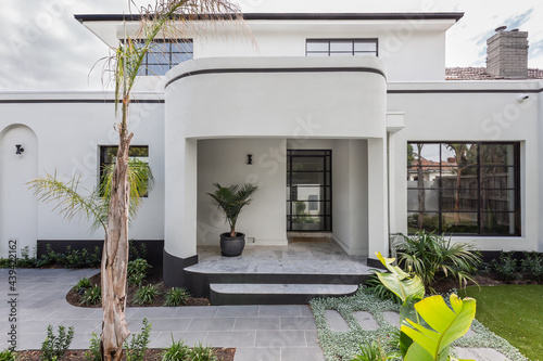 Contemporary art deco home photo