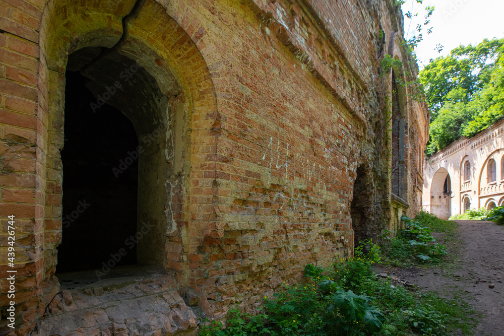 Abandoned Military Tarakaniv Fort (Dubno Fort, New Dubno Fortress) - a defensive structure of 19th century in Tarakaniv,  Ukraine.