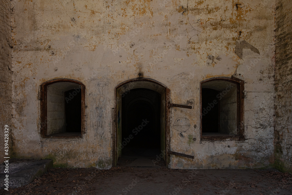 Abandoned Military Tarakaniv Fort (Dubno Fort, New Dubno Fortress) - a defensive structure of 19th century in Tarakaniv,  Ukraine.