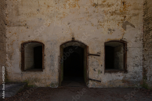 Abandoned Military Tarakaniv Fort (Dubno Fort, New Dubno Fortress) - a defensive structure of 19th century in Tarakaniv,  Ukraine. © Ruslan