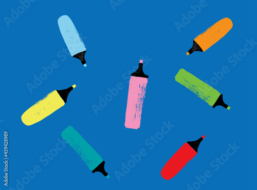 Color Magic Marker Pattern