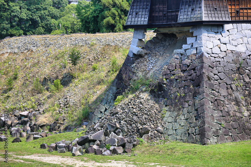 熊本城（熊本地震被災後） photo