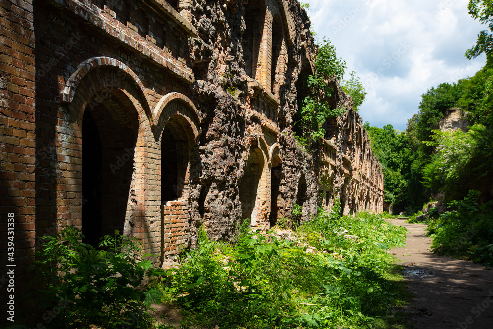 Abandoned Military Tarakaniv Fort (Dubno Fort, New Dubno Fortress) - a defensive structure of 19th century in Tarakaniv,  Ukraine.