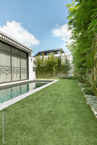 Contemporary swimming pool