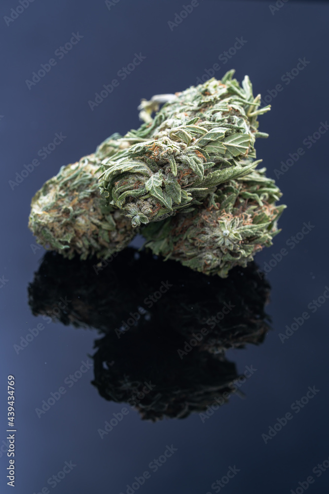 Cannabis Flower Macro - Strain: White Widow Cannabis Flower Macro - Strain: White Widow