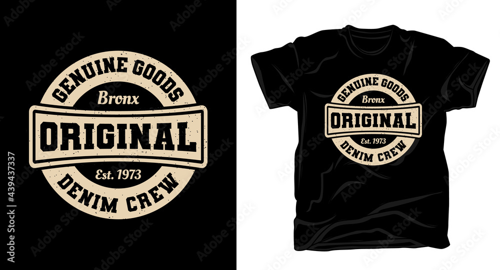 Original varsity typography for t-shirt design Original varsity typography for t-shirt design