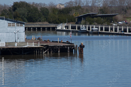 Boat Dock on the Savannah River