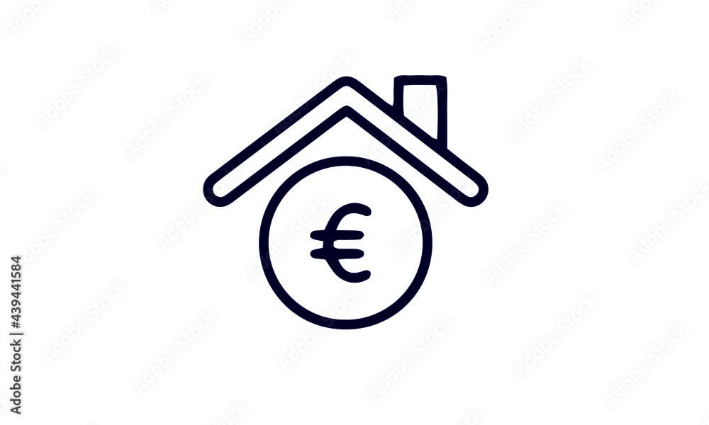 Euro icon set vector design Euro icon set vector design