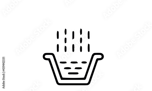 Water treatment icon set vector design 