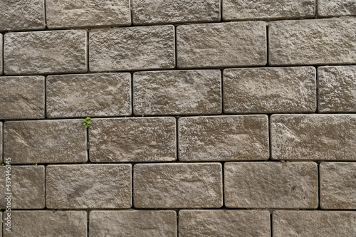 Brick texture with gray coloring.