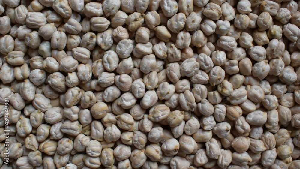 Raw whole dried white Chickpeas Raw whole dried white Chickpeas
