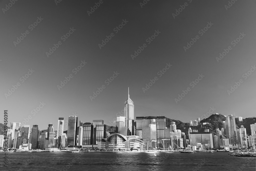 Obraz premium Skyline of Hong Kong city