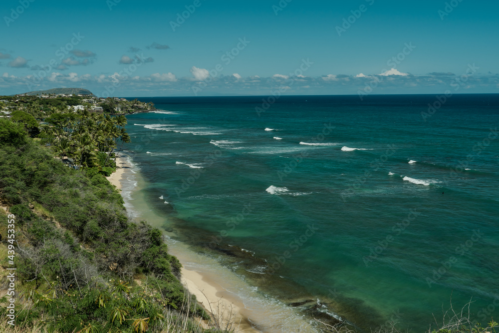 Kuilei Cliffs Beach Park, Honolulu, Oahu, Hawaii