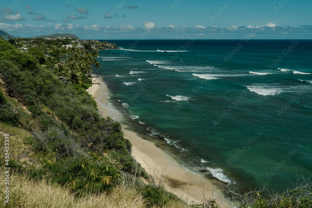 Kuilei Cliffs Beach Park, Honolulu, Oahu, Hawaii