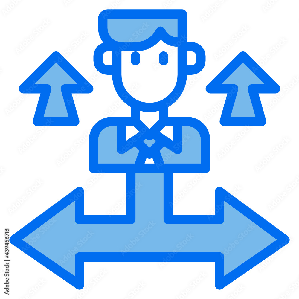 bussiness blue line icon bussiness blue line icon