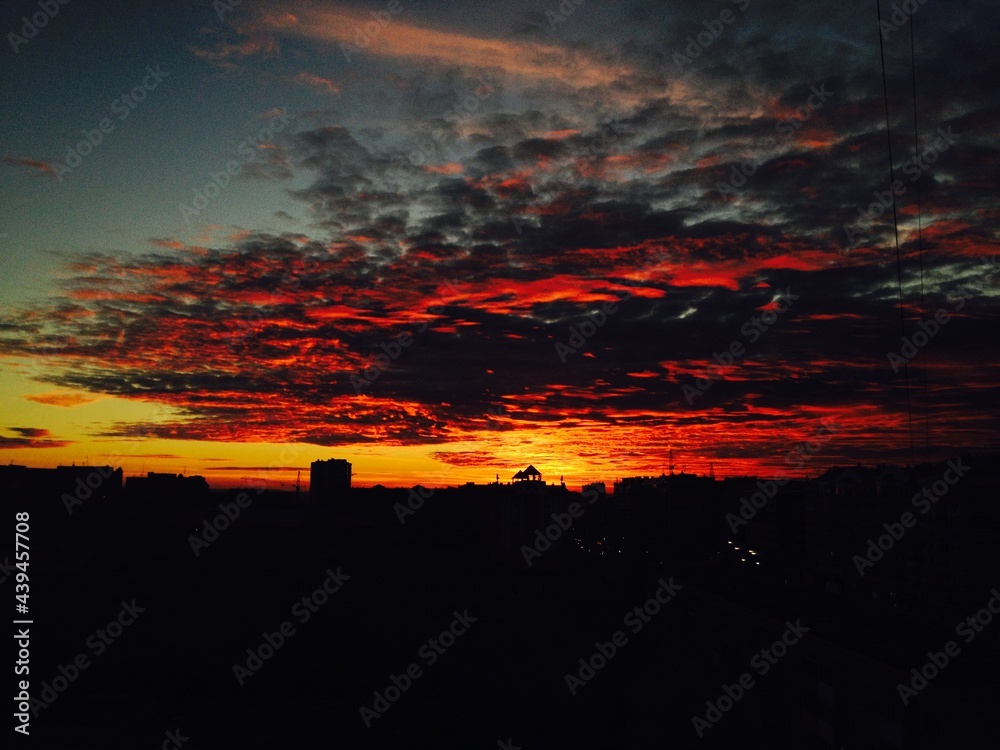 Obraz premium silhouette of a person