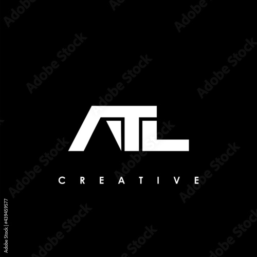ATL Letter Initial Logo Design Template Vector Illustration photo