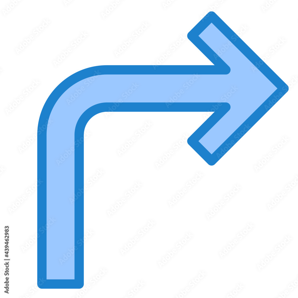 arrows blue style icon arrows blue style icon
