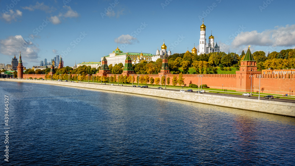 Moscow River and Kremlin