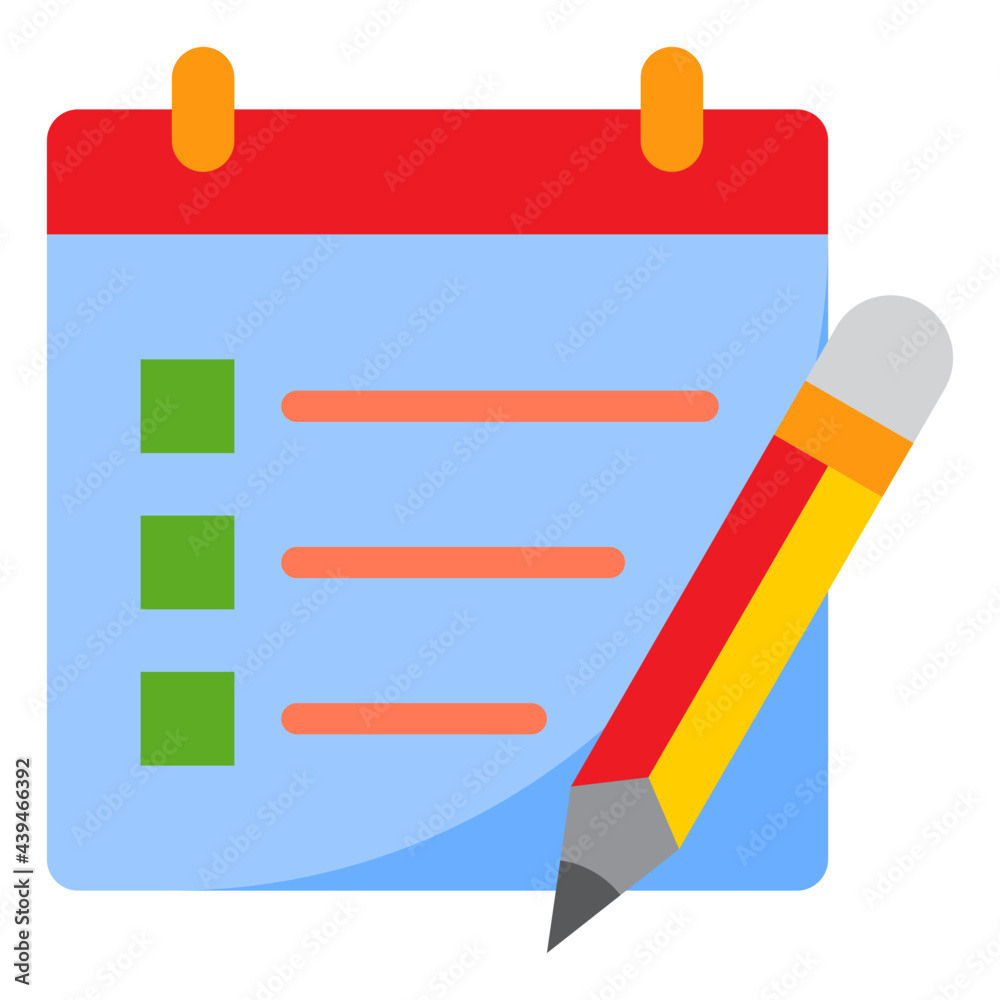 calendar flat style icon calendar flat style icon