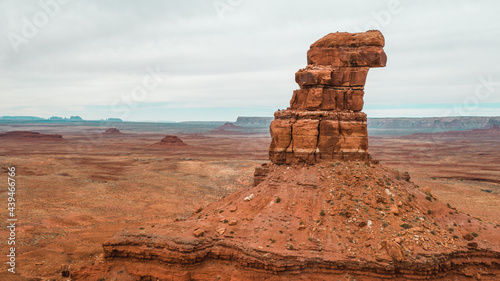 eagle looking rock formation photo